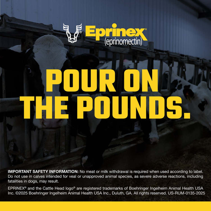 Eprinex (eprinomectin) Pour-On Cattle Wormer