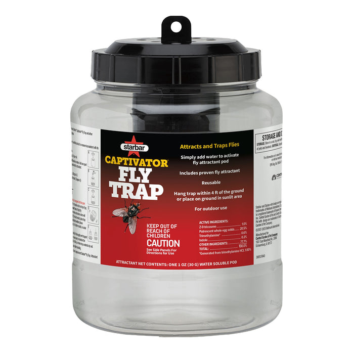 Captivator Reusable Outdoor Fly Trap