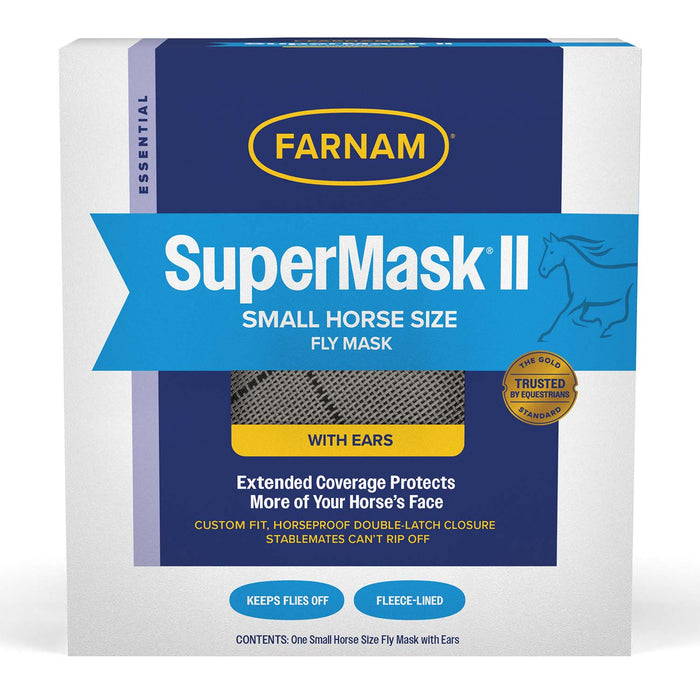 Farnam SuperMask II Classic Horse Fly Mask with Ears