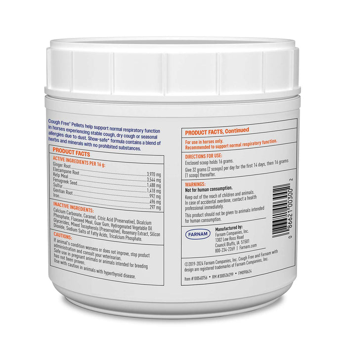 Cough Free Equine Pellets