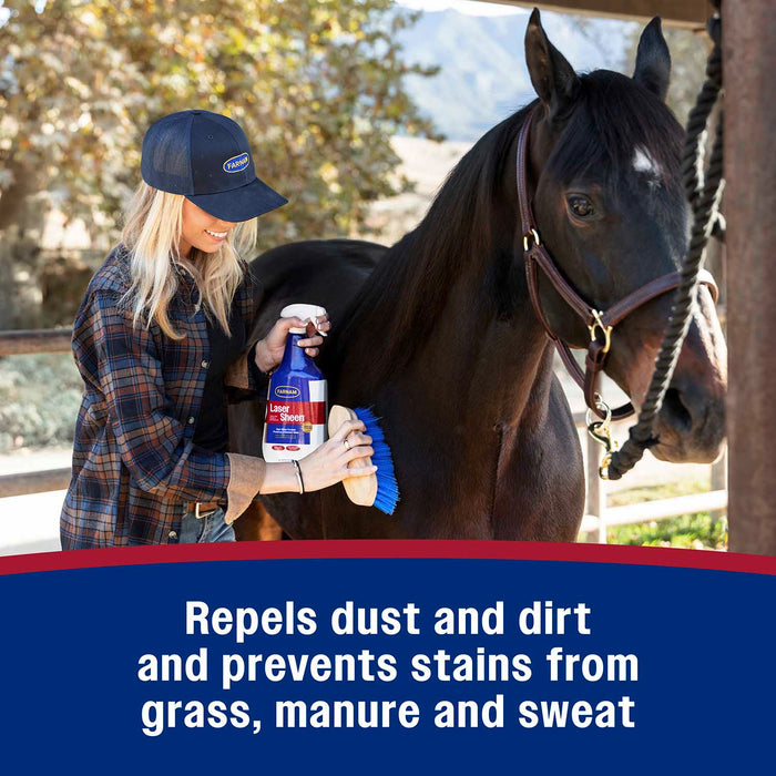 Laser Sheen Ready To Use Horse Detangler & Coat Spray, 32 oz