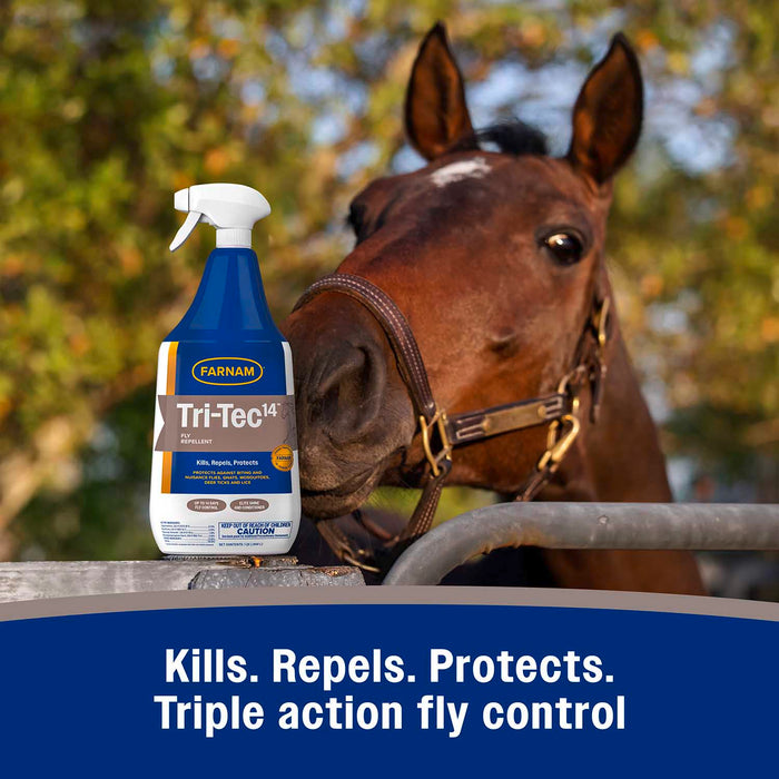 Farnam Tri-Tec 14 Fly Repellent for Horses