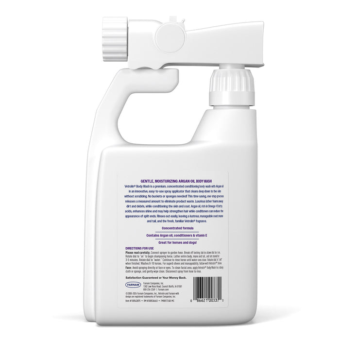 Vetrolin Body Wash for Horses, 32 oz