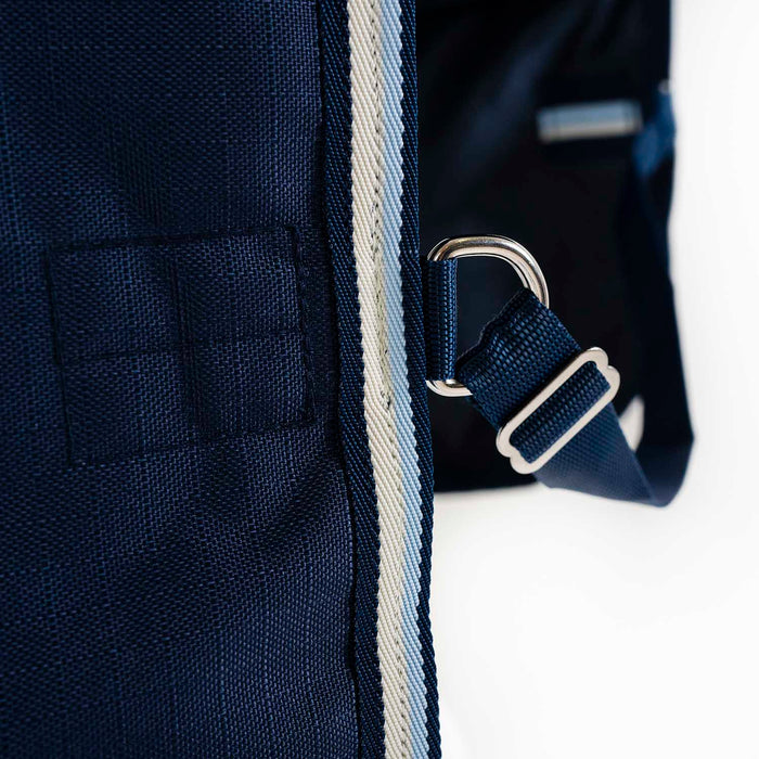 Amigo Ripstop 900 Denier Fleece Lined Turnout Blanket, W Color Witney Navy