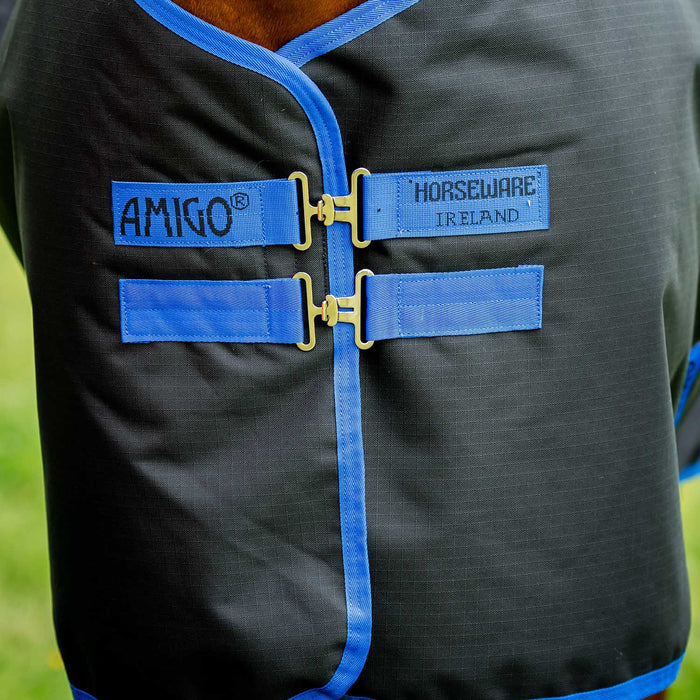 Amigo Ripstop 900 Denier Plus Turnout, Color Black