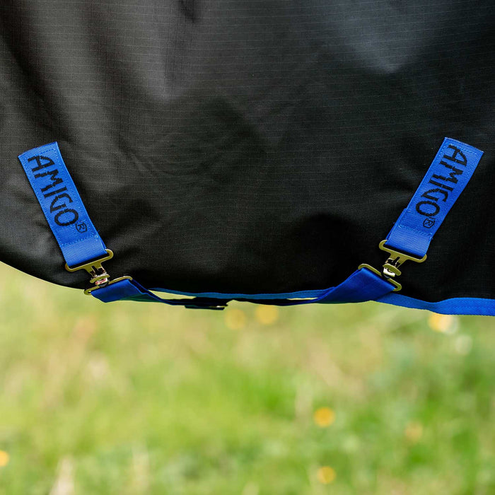 Amigo Ripstop 900 Denier Plus Turnout, Color Black