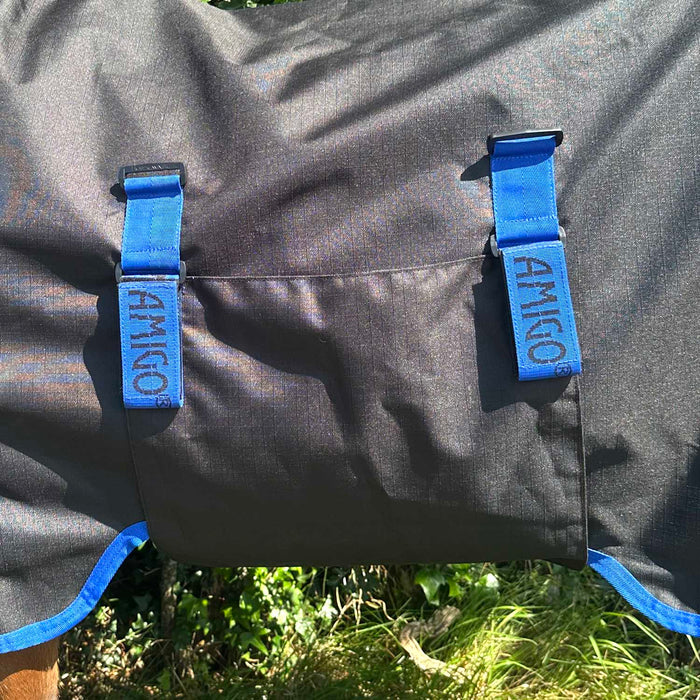 Amigo Ripstop 900 Denier Foal Turnout, Color Black