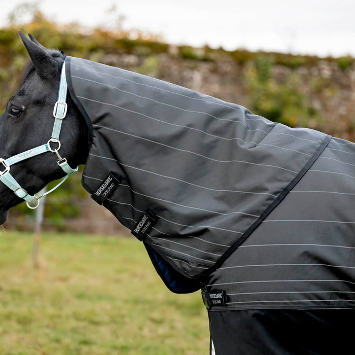 Amigo 1200 Denier FieldSafe Reflectech Plus Turnout Blanket Color Black