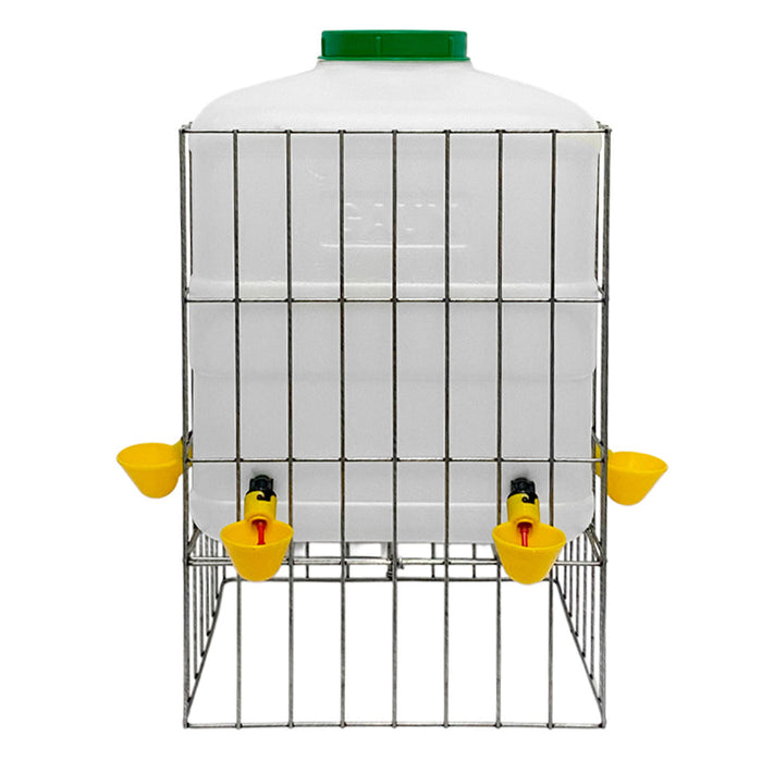 POULTRY DRINKING CUP WITH TANK - 20 L. Size 20 Liter