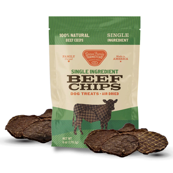 Air-Dried All Natural Single Ingredient Dog Treats – Beef, Chicken, Elk, Sweet Potato & Turkey Tendon, Grain-Free, High Protein, Made in USA
