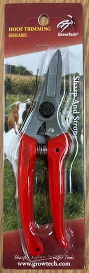 7 Red Hoof Trimming Shears Color Red