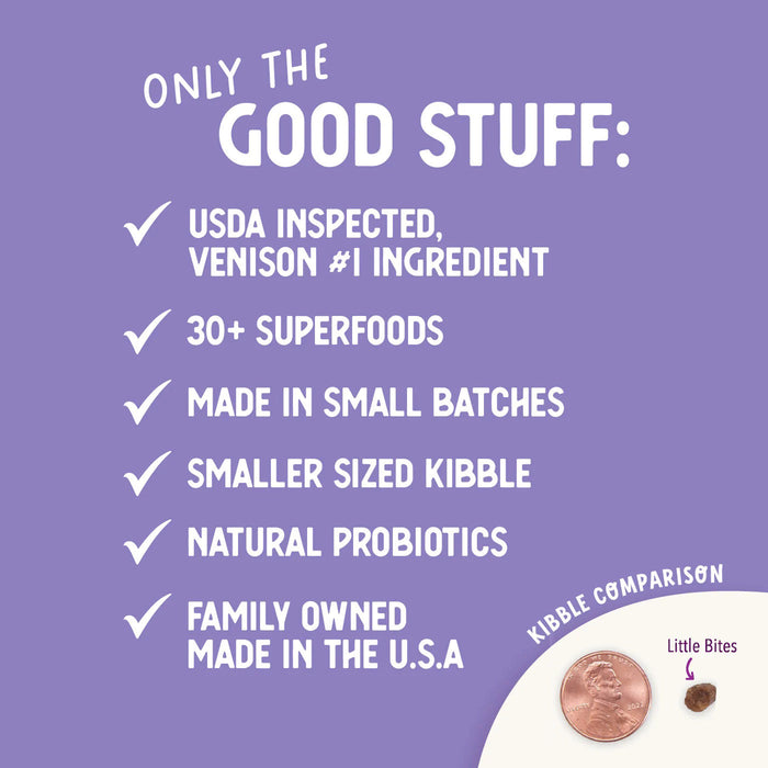 Health Extension Grain-Free Venison Little Bites Small Breed Dry Dog Food