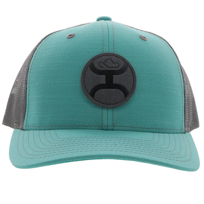 Hooey Adjustable Cap, Teal with Gray