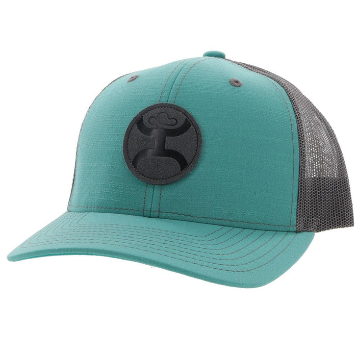 Hooey Adjustable Cap, Teal with Gray