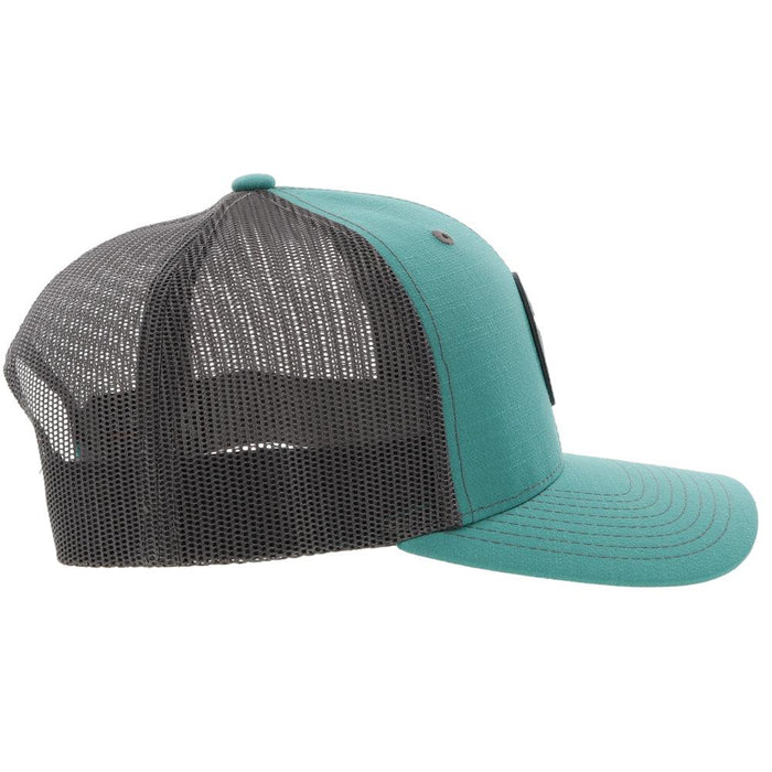 Hooey Adjustable Cap, Teal with Gray