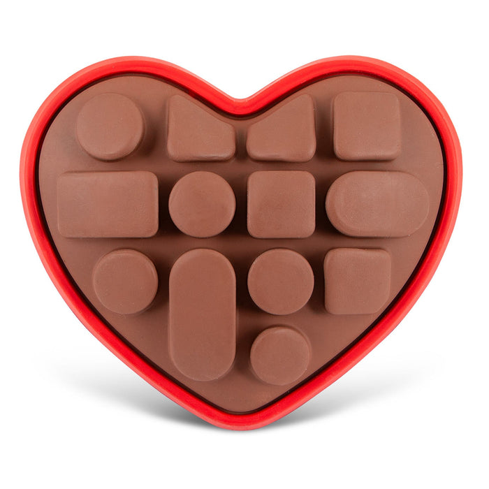 Jeffers Natural Rubber Box of Chocolates Dog Chew Toy for Medium-Chewers