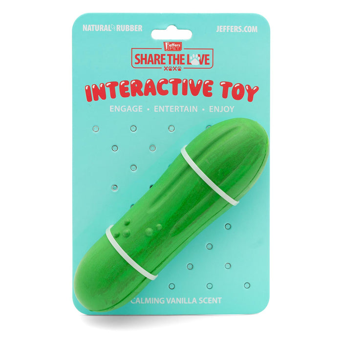 Jeffers Floating Natural Rubber Dog Chew Toy with Vanilla Scent for Dental Health and Water Play