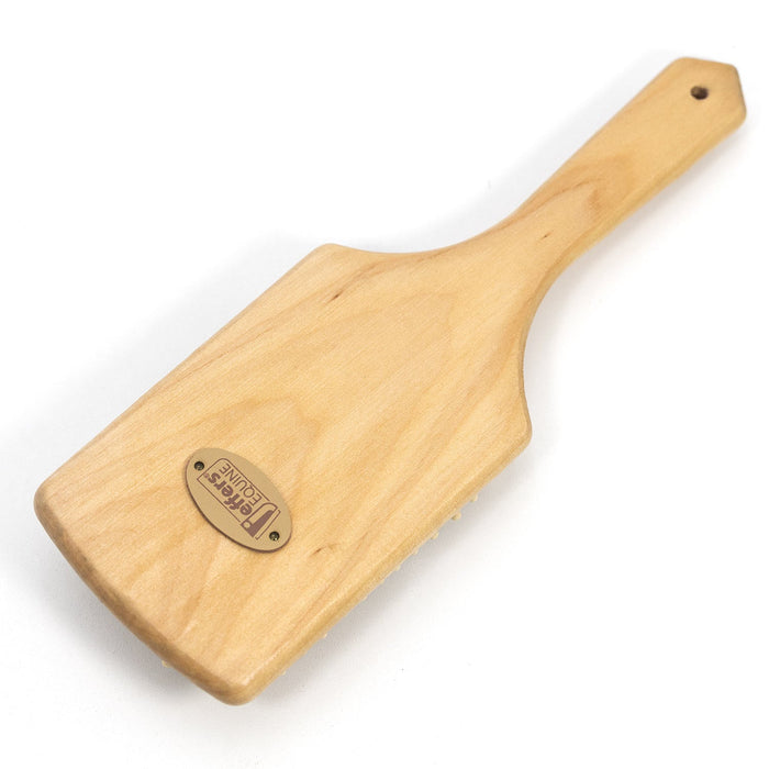 Jeffers Wooden Mane & Tail Brush, Gentle Detangling Horse Brush