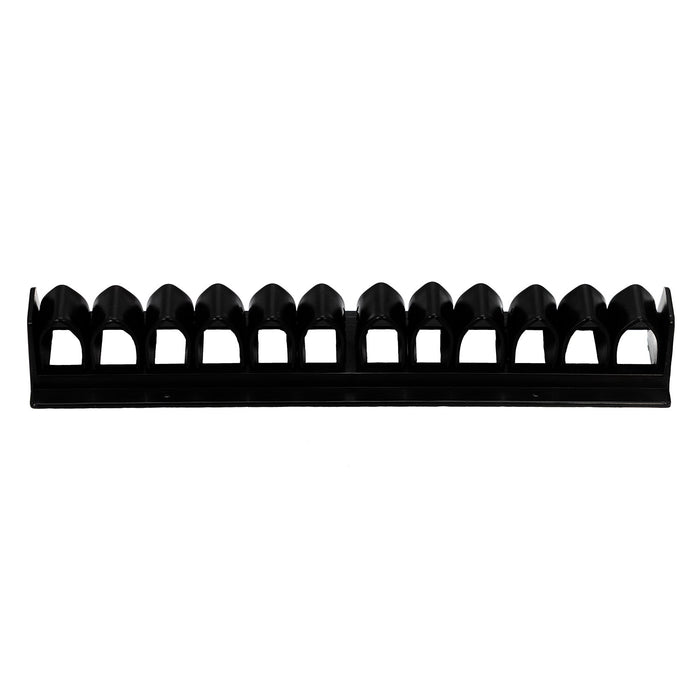 Jeffers Plastic Standard Whip Rack, Holds 12 Whips or Crops