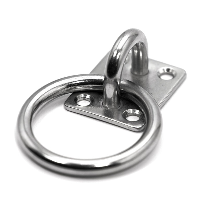 Jeffers Stainless Steel 2" Tie Ring for Cross Ties & Lead Ropes