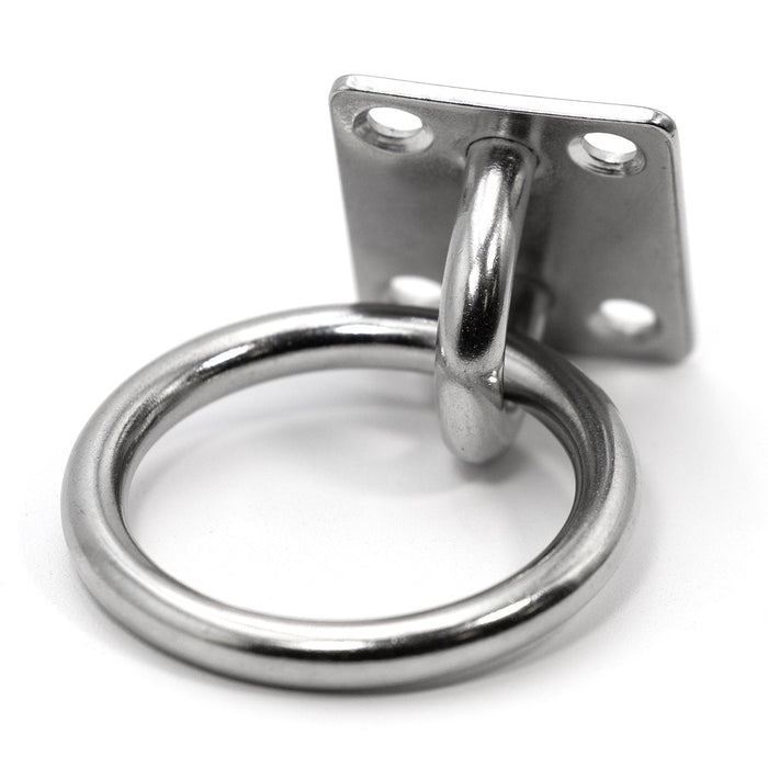 Jeffers Stainless Steel 2" Tie Ring for Cross Ties & Lead Ropes