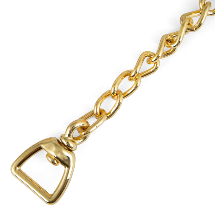 Jeffers Horse Lead Chain with Bolt Snap End & Square Eye Swivel End