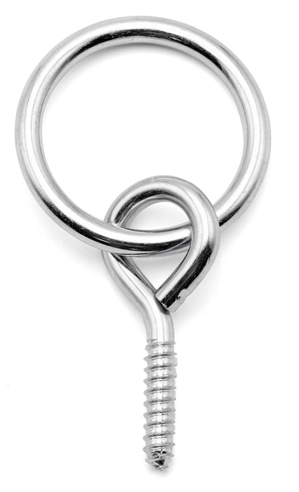 Jeffers Hitching Ring with Eye Screw Hook