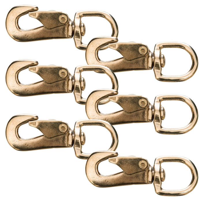 Jeffers Solid Brass Spring Snap