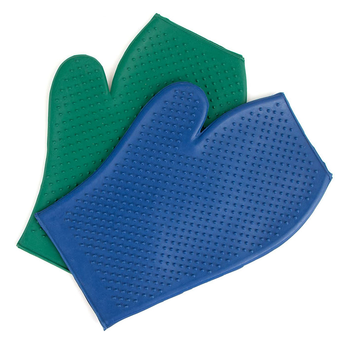Jeffers GROOMIT - Rubber Grooming Glove for Animals