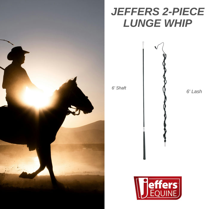 Jeffers 2-Piece Lunge Whip