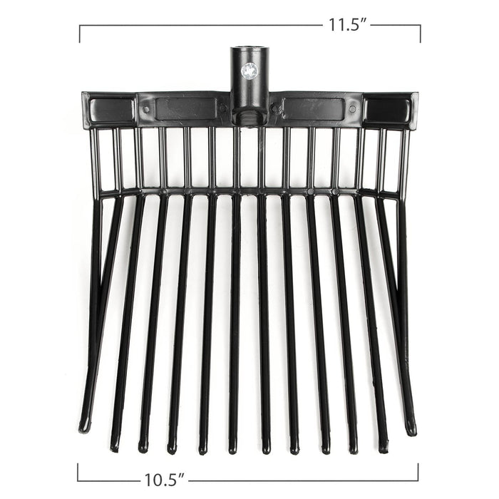 Jeffers Manure & Bedding Fork (& Replacement Heads)