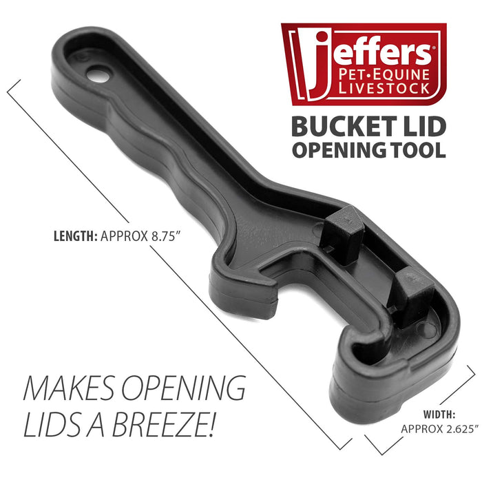 Jeffers Lid Opener – Heavy-Duty Tool for Buckets, Pails, and 55-Gallon Drums