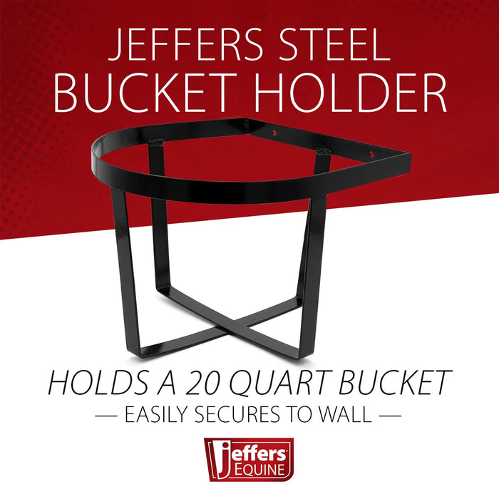 Jeffers Steel Bucket Holder - Holds 20 qt Bucket