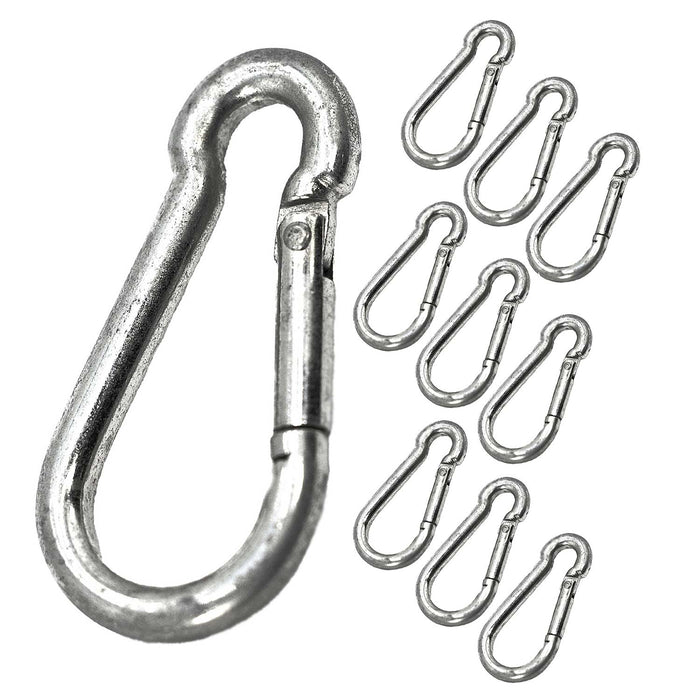 Jeffers Zinc-Plated Steel Bucket Hook Spring Snap