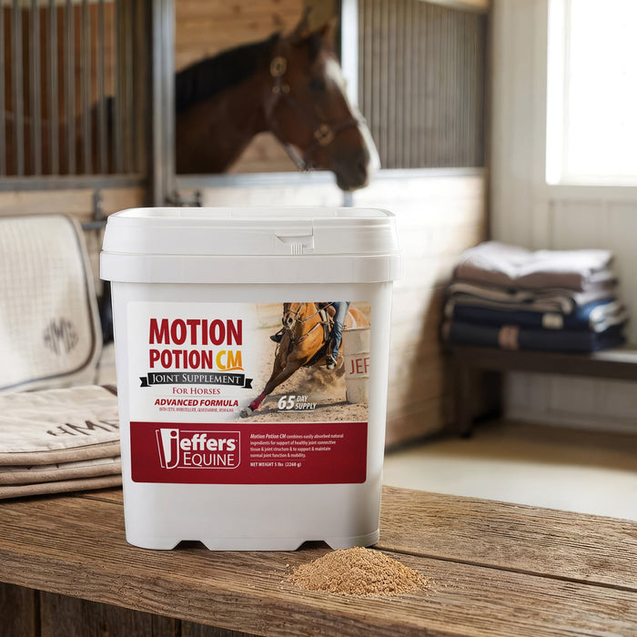 Jeffers Motion Potion CM Advanced Joint Formula Powder Supplement for Horses