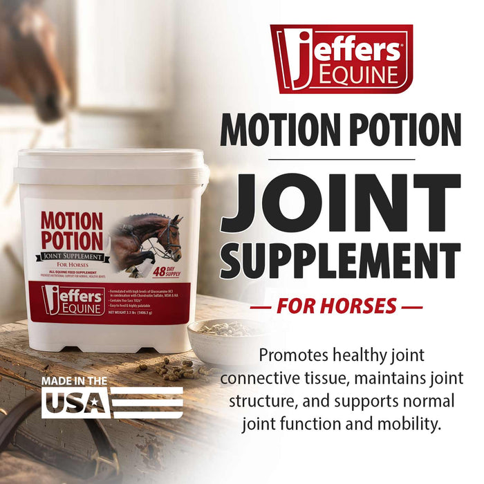 Jeffers Motion Potion Joint Supplement Pellets for Horses