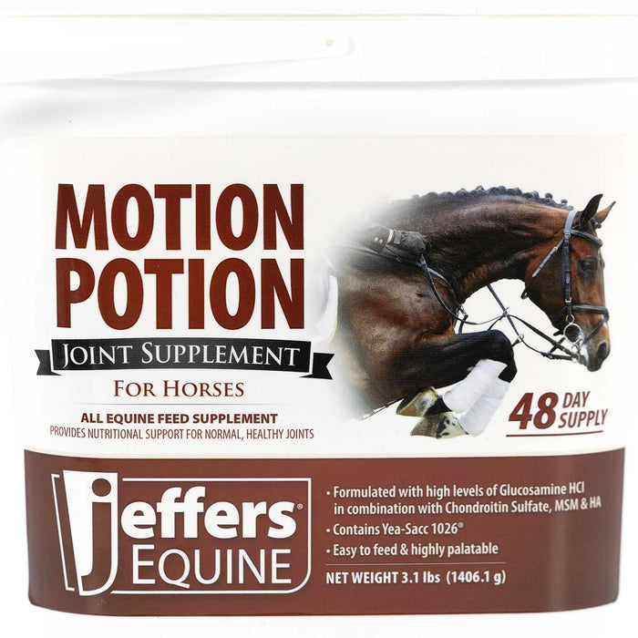 Jeffers Motion Potion Joint Supplement Pellets for Horses