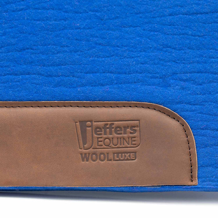 Jeffers WoolLuxe 100% Wool Equine Saddle Pad – Cushioned, Breathable, and Shock-Absorbing