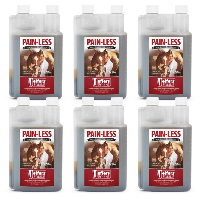 Jeffers Pain-Less Pain Relief Liquid for Horses