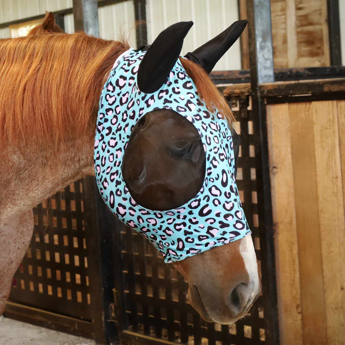 Jeffers Expression Lycra Horse Fly Mask with Ears