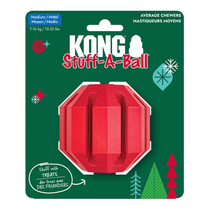 KONG Stuff A Ball Holiday Md Size Medium