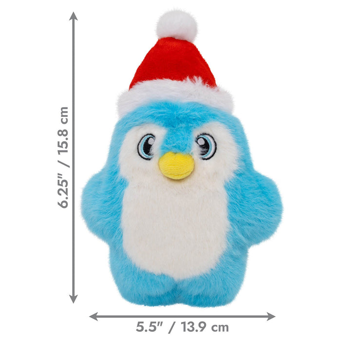 Holiday Snuzzles Santa Penguin Sm Color Blue
