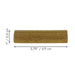 Ziggies Enhanced Holiday Spice Sm 7 oz Color Tan
