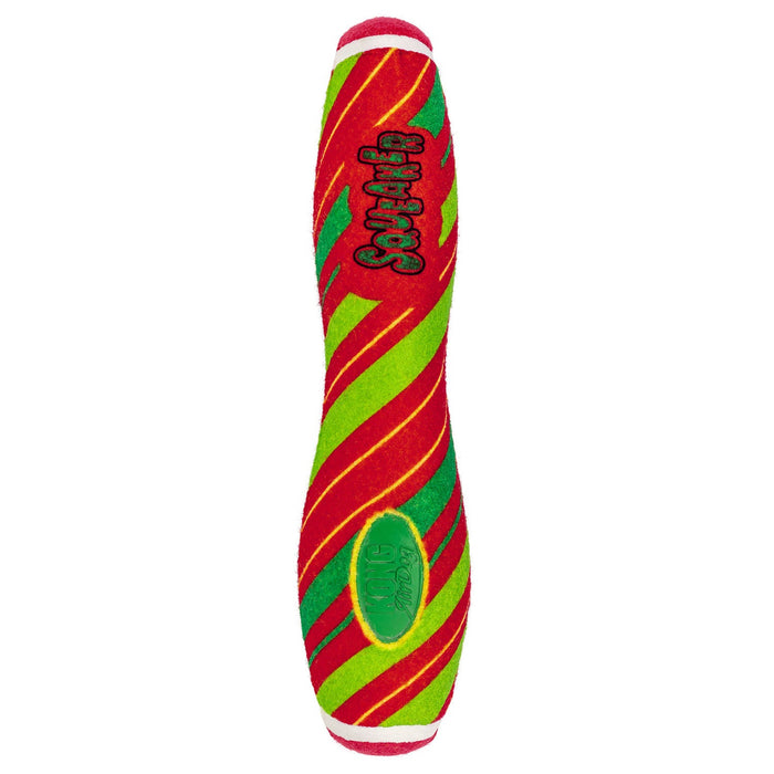 Holiday AirDog® Squeaker Stick Stripe Lg Color Red Green