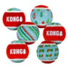Holiday SqueakAir® Tennis Balls 6-pk Md Color Assorted