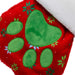 Holiday Stocking Paw Red Lg Color Red