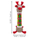 Holiday Shakers™ Luvs Argyle Reindeer Md Color Red