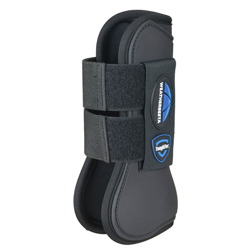 WeatherBeeta Toiugh-Tec Prime Open Front Boots Color BLACK/BLACK