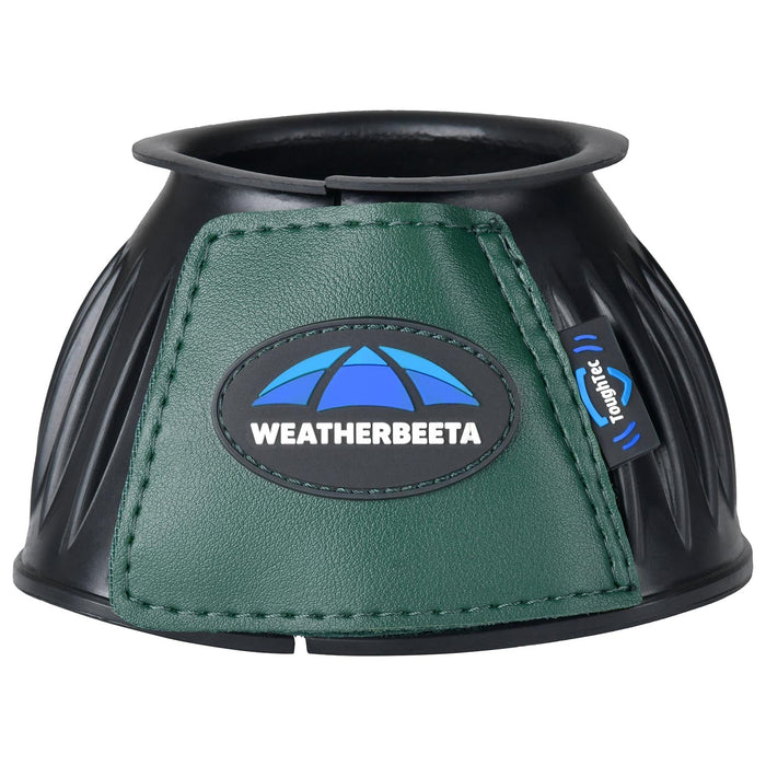 WeatherBeeta Tough-Tec Prime Rubber Bell Boots Color BLACK/FOREST GREEN