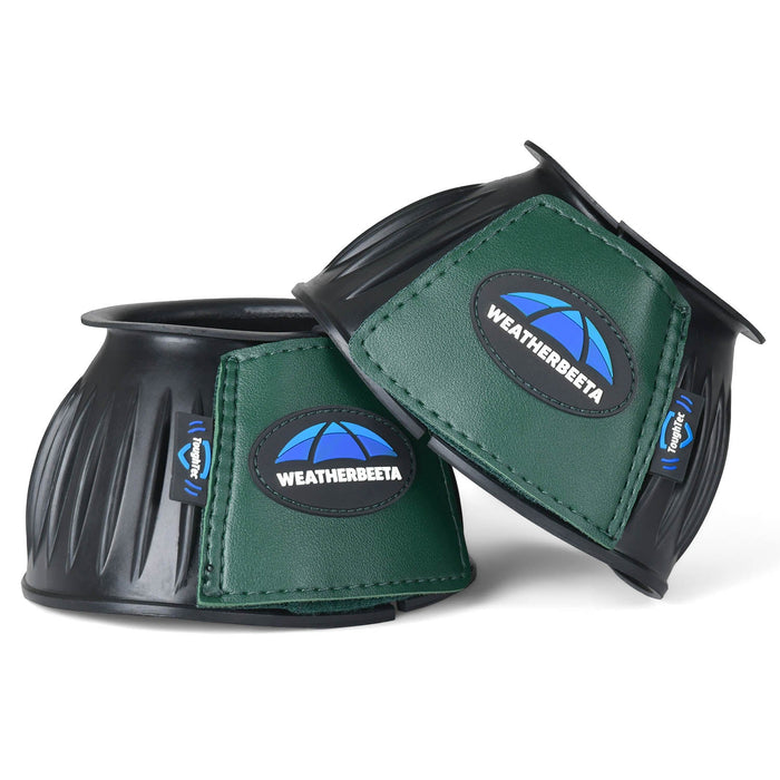 WeatherBeeta Tough-Tec Prime Rubber Bell Boots Color BLACK/FOREST GREEN
